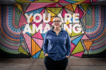 EMBRACING THE AMAZING YOU | Street Murals by Jayarr Steiner | Adams Street Garage in Phoenix