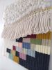 Colour Block Tapestry | Wall Hangings by Anita Meades. Item made of cotton & fiber