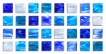 "Water" Glass Wall Art Sculpture | Wall Sculpture in Wall Hangings by Karo Studios