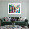 After Rainfall | Paintings by Ewa Czarniecka Art. Item composed of canvas in contemporary style