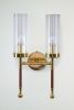 Daya-W2 | Sconces by Jonathan Amar Studio | Spirit Gallery in Salé. Item composed of brass and glass