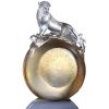 White Tiger of the West-Roar of the Tiger | Sculptures by Lawrence & Scott. Item composed of glass