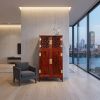 Ming Dynasty Style Luxury Lattice Storage Cabinet I | Storage by Dynasty Artisan. Item composed of wood in minimalism or contemporary style
