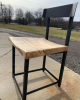 Saddle Seat Dining Chair | Custom Dining Chair | Chairs by TRH Furniture. Item composed of maple wood