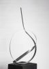 Steel Silver 8 | Sculptures by Joe Gitterman Sculpture. Item made of steel