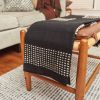 Walnut Black Yak Throw | Linens & Bedding by Studio Variously. Item composed of fabric & fiber