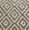 Handwoven Woolen Green Runner Rug | Rugs by Evergreen Carpets. Item composed of wool in boho or minimalism style