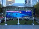 Rising Waters | Street Murals by Lindsey Millikan | Salesforce Transit Center in San Francisco. Item composed of synthetic