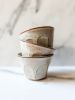 Daily Ritual Fluted Tumbler | Cups by Ritual Ceramics Studio. Item composed of ceramic in boho or minimalism style