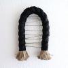 Small Jute Arch | Wall Sculpture in Wall Hangings by YASHI DESIGNS. Item in mid century modern or contemporary style