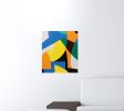 Protection | Oil And Acrylic Painting in Paintings by Kotaro Machiyama. Item composed of canvas in japandi or art deco style
