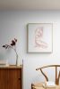 Nude No. 69 : Original Watercolor Painting | Paintings by Elizabeth Becker. Item composed of paper in minimalism or contemporary style