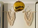 Deer Antlers Macrame Wall Hanging | Wall Hangings by Leonor MacraMaker. Item composed of cotton and fiber