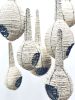 Weaver's Nest Pendant -Set of 3 | Pendants by Mud Studio, South Africa | Tswalu Kalahari Reserve in Kalahari CBDC. Item composed of metal & ceramic