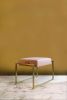 Famed Pouffe | Accent Chair in Chairs by LAGU. Item made of brass