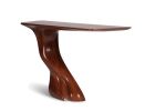 AmoFrolic Console, Stained Walnut, Wall mounted | Console Table in Tables by Amorph. Item made of wood