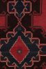 Vintage Baluch Afghan runner in Red, Blue & Brown Patterns | Area Rug in Rugs by Rug and Kilim