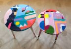 Modern Unique Eclectic Resin Coffee Tables | Tables by Epoxy Coffee Table Shop. Item made of wood works with boho & contemporary style