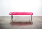 Modern Functional Art Fiberglass & Iron Bench from Costantin | Benches & Ottomans by Costantini Design. Item made of metal