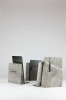 Svelate Assenze 02 | Mirror in Decorative Objects by gumdesign. Item composed of steel and marble in contemporary style