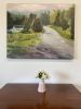 Say Nice Things About Me | Oil And Acrylic Painting in Paintings by Julia Lawing Fine Art. Item made of canvas & synthetic
