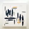 Simple Modern Deco Wall Art | Oil And Acrylic Painting in Paintings by NAMYOONSOOART. Item made of canvas with synthetic works with minimalism style