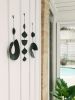 Bend Wall Hanging in Black Patina | Wall Sculpture in Wall Hangings by Circle & Line. Item composed of brass in contemporary or modern style