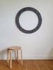 Endlessly Ours II | Tapestry in Wall Hangings by Saskia Saunders | Treehouse Hotel London in London. Item made of birch wood & cotton compatible with minimalism and contemporary style