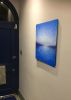 Blue September | Oil And Acrylic Painting in Paintings by Victoria Veedell. Item composed of canvas & synthetic