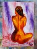 Colours of sensuality 3, Colores de Sensualidad 3 | Oil And Acrylic Painting in Paintings by Elena Parau. Item composed of synthetic in boho or contemporary style