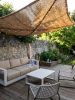 Coconut sail | Square sun sail patio deck shade sail 10x10ft | Landscape Ornament in Plants & Landscape by GoldencoirVietNam LLC. Item composed of metal and fiber in boho or contemporary style