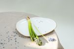 White Gold Serving Pieces | Plate in Dinnerware by Laura Letinsky. Item made of ceramic