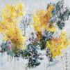 Botánica 27-3 | Oil And Acrylic Painting in Paintings by DAVID SKILLICORN - American Abstract Painter. Item made of canvas