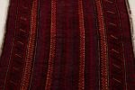 Antique Balisht Tribal Textile with Polychromatic Geometric | Area Rug in Rugs by Rug and Kilim