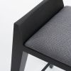 om16.1 black ash counter Stool | Chairs by olivier moravik. Item composed of wood and fabric in minimalism or contemporary style