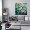 Infinite Garden #11 | Oil And Acrylic Painting in Paintings by Art by Geesien Postema. Item composed of canvas and synthetic in boho or mid century modern style