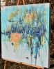 Blue Moon | Oil And Acrylic Painting in Paintings by Cynthia Ligeros. Item made of canvas