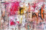 "Extending" | Oil And Acrylic Painting in Paintings by Shirly Maimom Art. Item made of canvas with synthetic