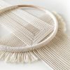 Geo Connect | Macrame Wall Hanging in Wall Hangings by studionom.. Item composed of wood & cotton compatible with contemporary style