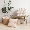 Blush Throw Pillow | Sage Green Throw Pillow | Cushion in Pillows by SewLaCo. Item made of cotton compatible with boho and minimalism style