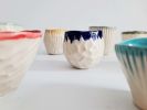 Collectable Porcelain Cups – Set of 6 | Drinkware by Pottery & Poetry. Item made of ceramic works with contemporary style