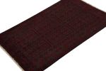 Vintage Baluch Afghan rug in Red & Black Patterns | Area Rug in Rugs by Rug and Kilim