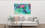 When the daylight has no air | Oil And Acrylic Painting in Paintings by Art by Geesien Postema. Item composed of canvas in mid century modern or contemporary style