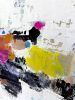 cmyk a | Collage in Paintings by Adam Collier Noel. Item composed of canvas and paper in contemporary style