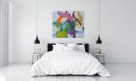 feeling still | Oil And Acrylic Painting in Paintings by Wendy Grace. Item composed of canvas and synthetic