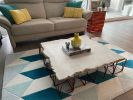 Wade No.4085-009 | Coffee Table in Tables by Stephan Schmitz / adorTable. Item composed of steel and concrete