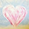 Burst of Love | Oil And Acrylic Painting in Paintings by Bev Hotchkiss. Item composed of canvas & synthetic