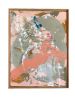 'Peach Party' 2022 Original Painting | Oil And Acrylic Painting in Paintings by Jessalin Beutler. Item made of wood & canvas compatible with boho and contemporary style