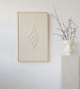 Framed VII - Framed Minimalist Wall Art | Tapestry in Wall Hangings by Lale Studio & Shop. Item composed of oak wood and wool in boho or contemporary style