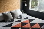 Antwerp Quilt | Linens & Bedding by Vacilando Studios | Private Residence, Neskowin in Neskowin. Item composed of cotton